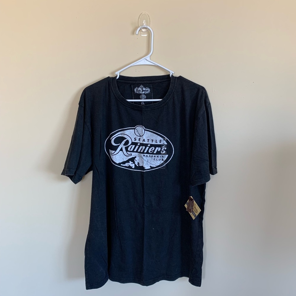 New XL Seattle Rainiers Baseball Tee Shirt